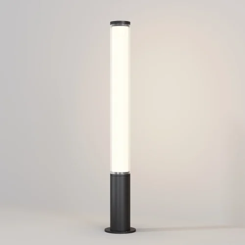 Парковый светильник LED Ster O467FL-L50B3K Maytoni уличный IP чёрный на 1 лампу, плафон белый в стиле современный хай-тек LED фото 2