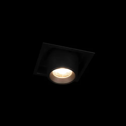 Светильник точечный LED Flash 10319/B Black LOFT IT чёрный 1 лампа, основание чёрное в стиле современный хай-тек квадратный фото 2