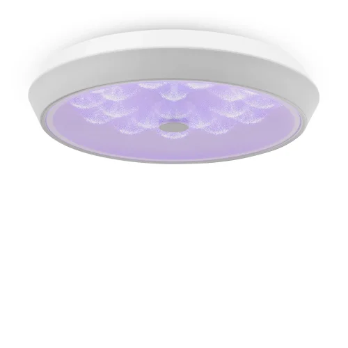 Светильник потолочный LED RGB с пультом Cells FR10012CL-L24W Freya белый 1 лампа, основание белое в стиле современный хай-тек с пультом фото 8