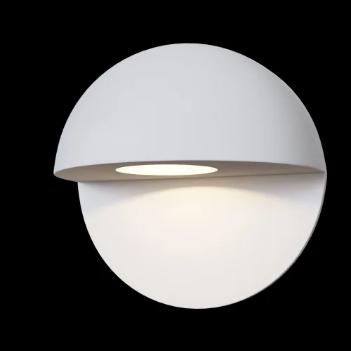 Настенный светильник LED Mezzo O033WL-L3W3K Maytoni уличный IP54 белый 1 лампа, плафон белый в стиле хай-тек LED фото 2