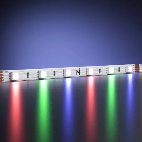 Светодиодная лента RGB 24В 3838 6Вт/м 5м IP 20 201129 Maytoni цвет LED rgb RGBK, световой поток Lm фото 3