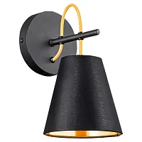Бра Yukon GRLSP-8052 Lussole чёрный 1 лампа, основание чёрное в стиле современный 