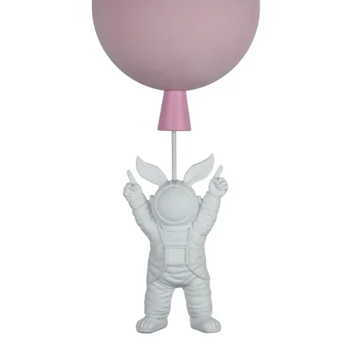 Светильник потолочный Cosmo 10044/200 Pink LOFT IT розовый 1 лампа, основание белое в стиле современный космонавт фото 7