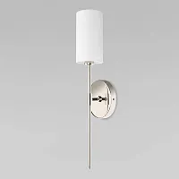 Бра Comfy 10307W Nickel LOFT IT белый на 1 лампу, основание никель в стиле современный 