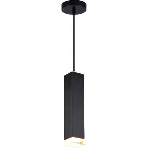 Светильник подвесной Faino 2068/82/01P Stilfort чёрный 1 лампа, основание чёрное в стиле современный 