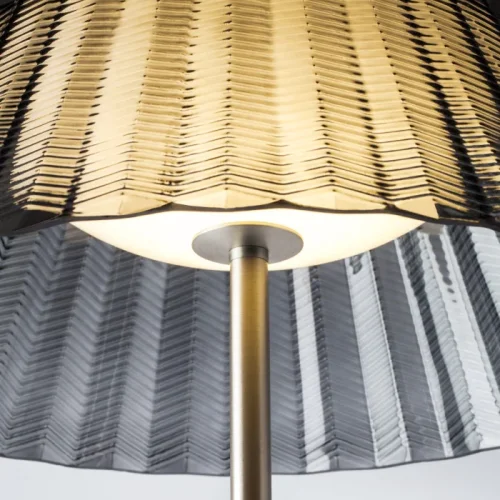 Торшер LED Napoli 794718 Lightstar дымчатый на 1 лампу, основание коричневое в стиле классический современный фото 2