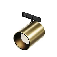 Трековый светильник Focus Led 2700К 9Вт 36° Magnetic track system Levity TR187-1-9W2.7K-M-BBS Maytoni латунь для шинопроводов серии Magnetic track system Levity латунь чёрный