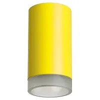 Светильник накладной Rullo R43330 Lightstar жёлтый 1 лампа, основание жёлтое в стиле современный круглый
