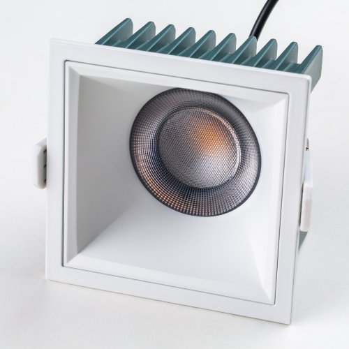 Светильник точечный LED Ciclone 385446 Lightstar белый на 1 лампу, основание белое в стиле современный квадратный фото 3