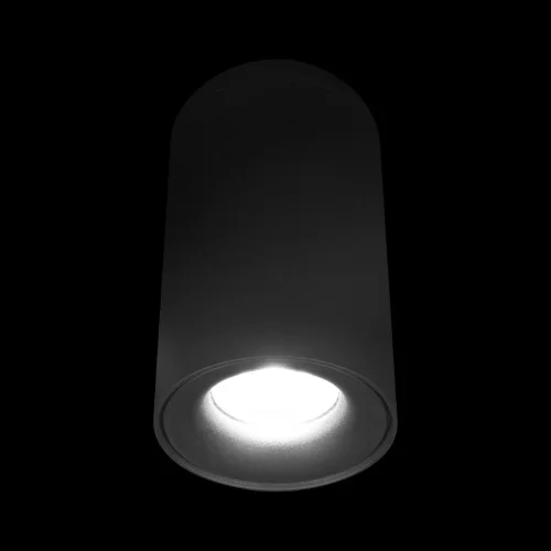 Светильник накладной LED Tictac 10220 Black 4000K LOFT IT чёрный 1 лампа, основание чёрное в стиле современный круглый фото 2
