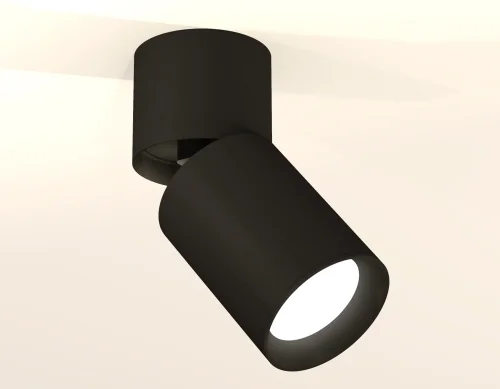 Светильник накладной Techno Spot XM XM6313030 Ambrella light чёрный 1 лампа, основание чёрное в стиле хай-тек современный круглый фото 2