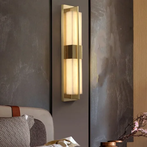 Настенный светильник GLEE A 208972-23 ImperiumLoft белый на 1 лампу, основание латунь в стиле современный фото 14 Настенный светильник GLEE A 208972-23 ImperiumLoft белый на 1 лампу, основание латунь в стиле современный фото 14