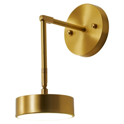 Настенный светильник LED TENN WALL 167377-26 ImperiumLoft латунь на 1 лампу, основание латунь в стиле современный 