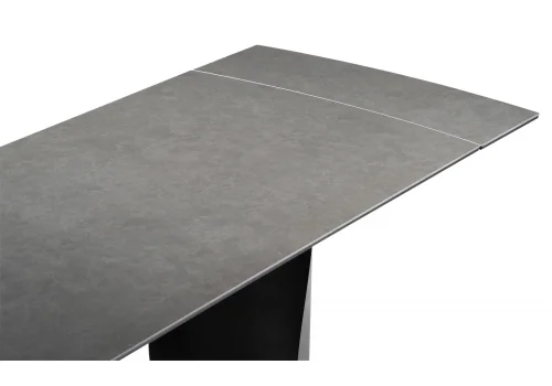 Керамический стол Готланд 160(220)х90х79 ink gray / черный 588031 Woodville столешница серая из керамика фото 4