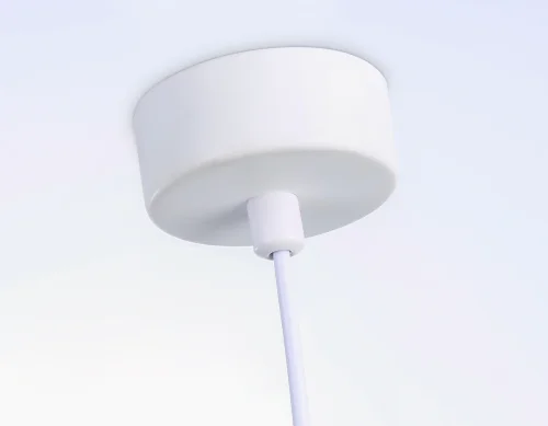 Светильник подвесной TN71245 Ambrella light белый 1 лампа, основание белое в стиле хай-тек современный  фото 6