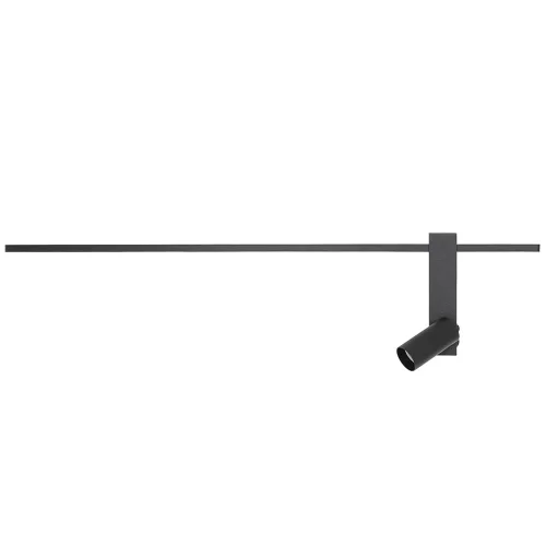 Бра с выключателем Easy Right 11426-NW Nowodvorski чёрный на 1 лампу, основание чёрное в стиле современный для чтения отражённый свет фото 5