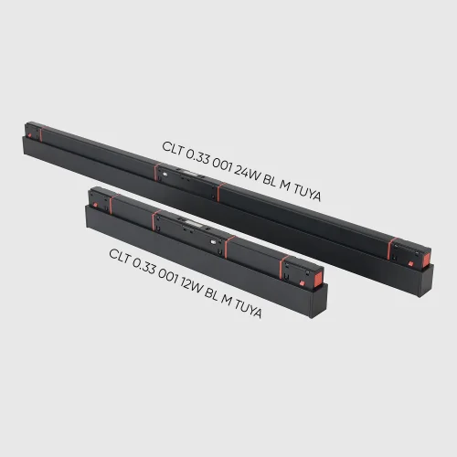 Светильник трековый магнитный CLT 0.33 001 12W BL M TUYA Crystal Lux чёрный для шинопроводов серии Space Smart Home чёрный фото 6