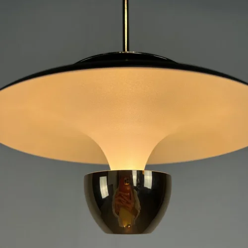 Светильник подвесной LED Bertil 232158-23 ImperiumLoft чёрный золотой 1 лампа, основание чёрное в стиле скандинавский  фото 20