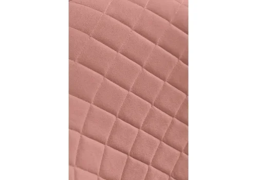 Стул на металлокаркасе Vener coral / black 15093 Woodville, розовый/велюр, ножки/металл/чёрный, размеры - ****560*770 фото 8