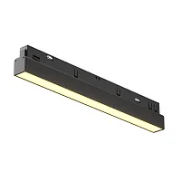 Трековый светильник Basis Exility 2700K 12Вт 120° TR030-2-12W2.7K-B Maytoni чёрный для шинопроводов серии Magnetic track system Exility чёрный