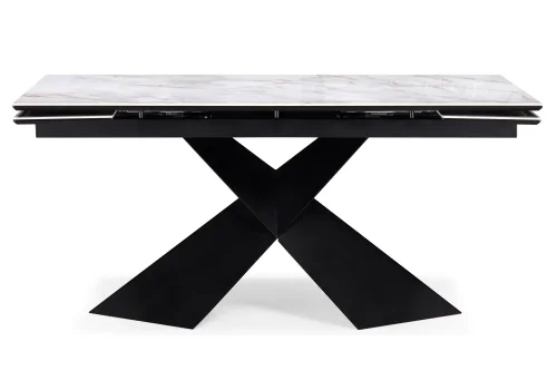Керамический стол Хасселвуд 160(220)х90х77 carla larkin / черный 553547 Woodville столешница белая из керамика фото 3