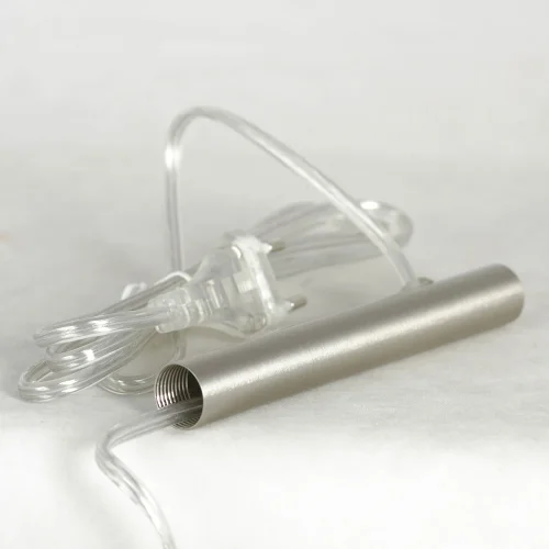 Торшер LSP-0627 Lussole  бежевый 1 лампа, основание бордовое матовое никель в стиле современный кантри
 фото 4