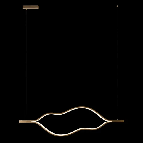 Светильник подвесной LED Tape Light 10403/1000 AB LOFT IT бронзовый на 1 лампу, основание бронзовое в стиле современный минимализм фото 2