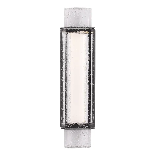 Бра LED Eis SL6140.401.01 ST-Luce прозрачный на 1 лампу, основание чёрное в стиле современный 