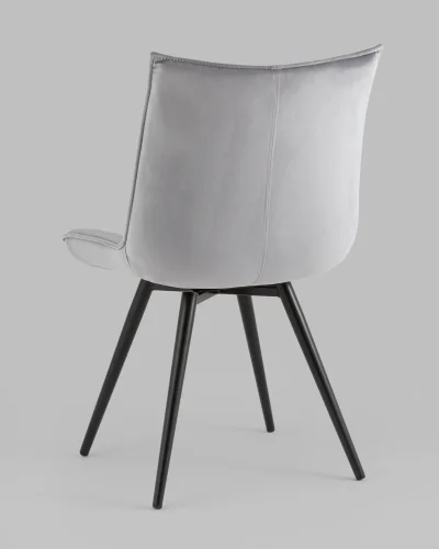 Стул вращающийся Робб велюр серый УТ000039390 Stool Group, /, ножки//, размеры - *880***555*610 фото 6