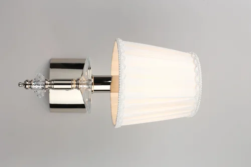 Бра Lissone OML-87301-01 Omnilux белый на 1 лампа, основание серебряное в стиле классический  фото 3