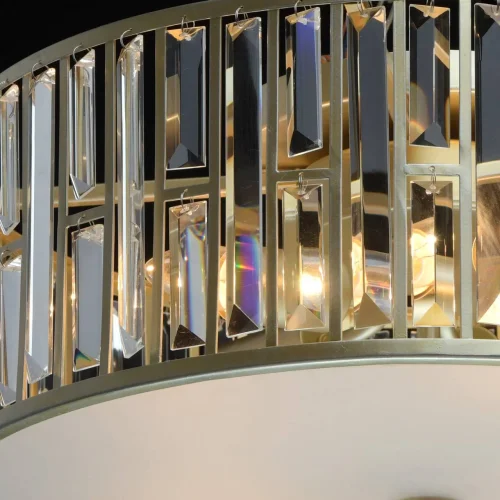 Люстра потолочная хрустальная Монарх 121010205 MW-Light прозрачная на 5 ламп, основание золотое в стиле классический  фото 11