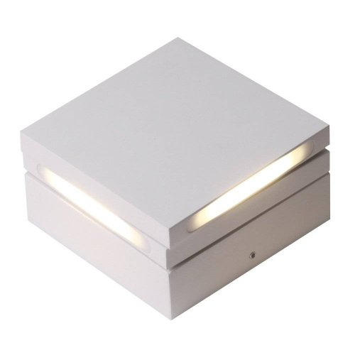Бра LED CLT 026W WH Crystal Lux белый на 4 лампы, основание белое в стиле современный  фото 2