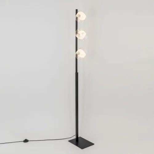 Торшер Вирта CL139932 Citilux  прозрачный 3 лампы, основание чёрное в стиле современный
 фото 8