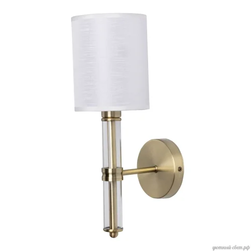 Бра Конрад 667022901 MW-Light белый на 1 лампа, основание античное бронза в стиле классический 