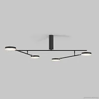 Светильник потолочный LED Fad MOD070CL-L30B3K Maytoni чёрный на 1 лампу, основание чёрное в стиле хай-тек современный 