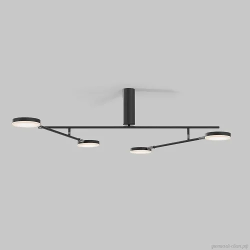 Светильник потолочный LED Fad MOD070CL-L30B3K Maytoni чёрный на 1 лампу, основание чёрное в стиле современный хай-тек 