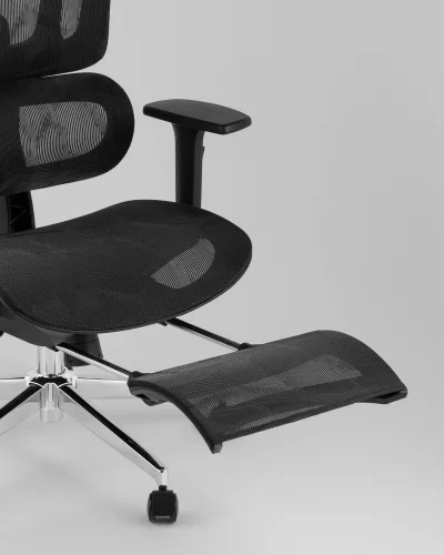 Кресло офисное TopChairs Nimbus, черный УТ000041777 Stool Group, /, ножки//, размеры - ***** фото 3