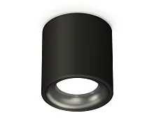 Светильник накладной Techno spot XS7532021 Ambrella light чёрный 1 лампа, основание чёрное в стиле хай-тек современный круглый