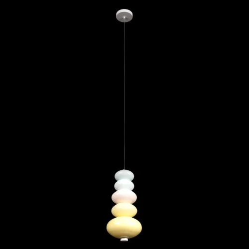 Светильник подвесной LED Macaroon 10271P/D LOFT IT разноцветный 1 лампа, основание белое в стиле  молекула шар фото 4