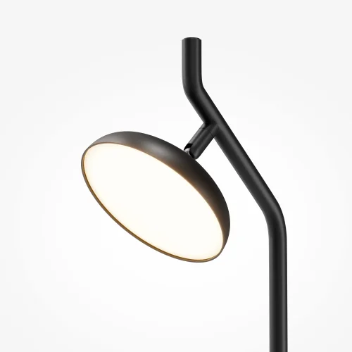 Торшер LED MOD451FL-L8B3K Vita Maytoni чёрный на 1 лампу, основание чёрное в стиле хай-тек современный фото 3