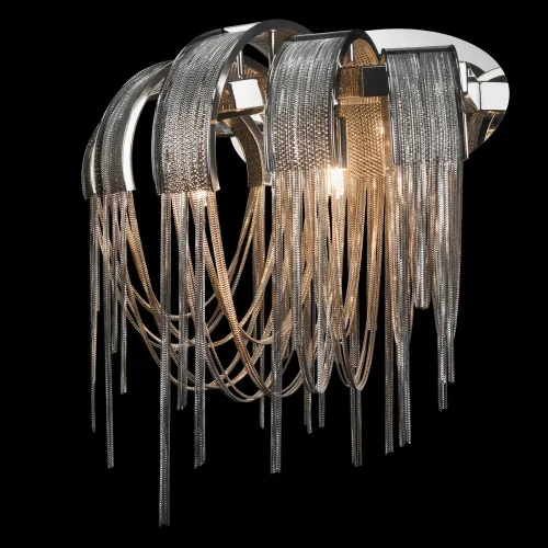 Бра Volver 10404W/C SN LOFT IT никель на 2 лампы, основание никель в стиле арт-деко цепочки фото 4 Бра Volver 10404W/C SN LOFT IT никель на 2 лампы, основание никель в стиле арт-деко цепочки фото 4