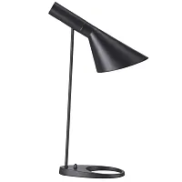 Настольная лампа офисная Aj 156725-22 ImperiumLoft чёрная 1 лампа, основание чёрное металл в стиле современный лофт 