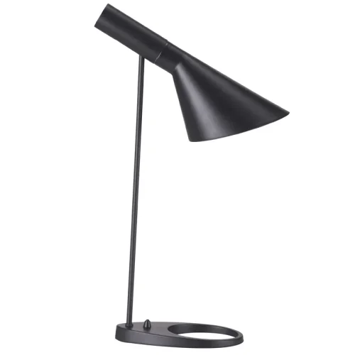 Настольная лампа офисная Aj 156725-22 ImperiumLoft чёрная 1 лампа, основание чёрное металл в стиле современный лофт 