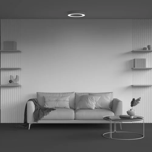 Светильник потолочный LED Lua C093CL-36W4K-W Maytoni белый на 1 лампу, основание белое в стиле современный хай-тек фото 5