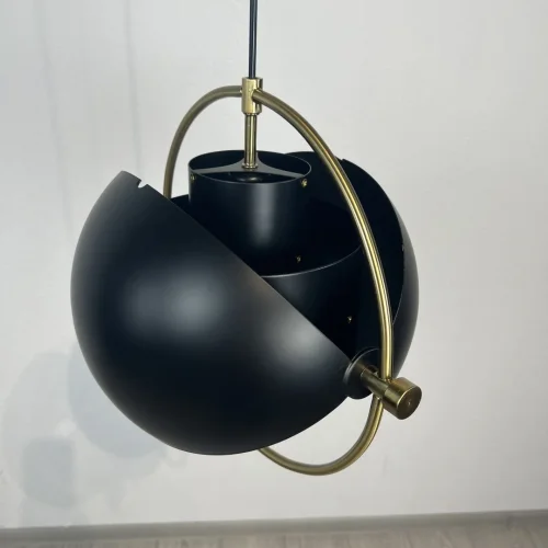 Светильник подвесной Weisdorff 123433-22 ImperiumLoft чёрный 1 лампа, основание латунь в стиле современный лофт арт-деко  фото 5
