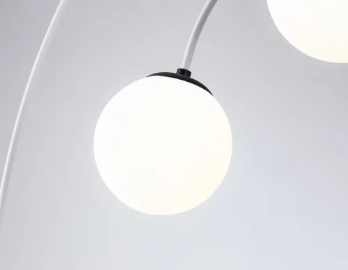Светильник подвесной TR2572 Ambrella light белый 4 лампы, основание белое в стиле современный  фото 4