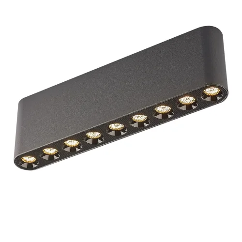 Светильник накладной LED Small 7092/21CL Odeon Light чёрный на 1 лампу, основание чёрное в стиле хай-тек минимализм фото 3