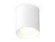 Светильник накладной Techno spot XS7421010 Ambrella light белый 1 лампа, основание белое в стиле хай-тек модерн круглый