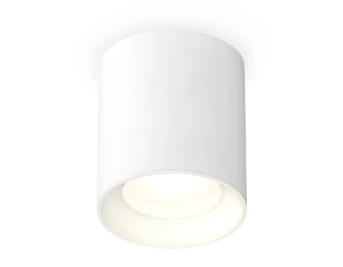 Светильник накладной Techno spot XS7421010 Ambrella light белый 1 лампа, основание белое в стиле хай-тек современный круглый