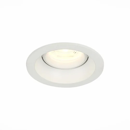 Светильник точечный Misura ST208.508.01 ST-Luce белый 1 лампа, основание белое в стиле современный хай-тек  фото 3